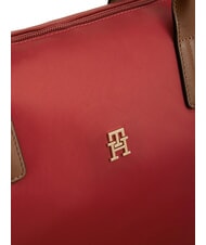 TOMMY HILFIGER POPETTE Shopping Bag autumn red - Borse Donna - 5