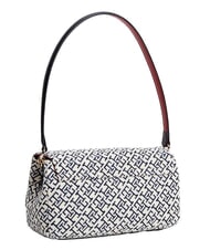 TOMMY HILFIGER TH JACQUARD Borsa a spalla space blue - Borse Donna - 3