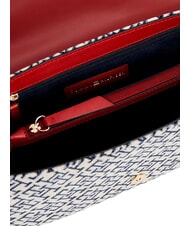 TOMMY HILFIGER TH JACQUARD Borsa a spalla space blue - Borse Donna - 4