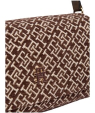 TOMMY HILFIGER TH JACQUARD Borsa a spalla tundra moss - Borse Donna - 4