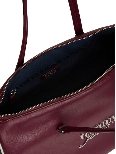 TJW BOLD SCRIPT Borsa tote a spalla rosewood brown - Borse Donna