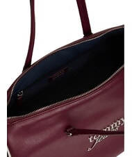 TOMMY HILFIGER TJW BOLD SCRIPT Borsa tote a spalla rosewood brown - Borse Donna - 5