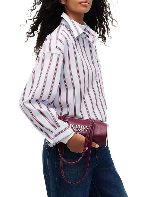 TJW BOLD SCRIPT Borsa a spalla, doppio manico rosewood brown - Borse Donna