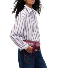 TOMMY HILFIGER TJW BOLD SCRIPT Borsa a spalla, doppio manico rosewood brown - Borse Donna - 2