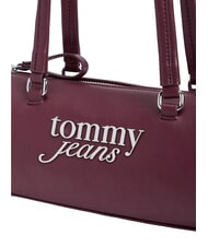 TOMMY HILFIGER TJW BOLD SCRIPT Borsa a spalla, doppio manico rosewood brown - Borse Donna - 4