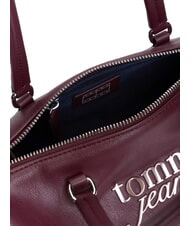 TOMMY HILFIGER TJW BOLD SCRIPT Borsa a spalla, doppio manico rosewood brown - Borse Donna - 5