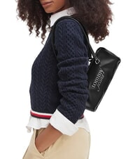 TOMMY HILFIGER TJW BOLD SCRIPT Borsa a spalla, doppio manico black - Borse Donna - 2