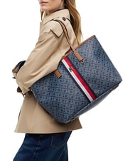 TOMMY HILFIGER TH MONOPLAY Borsa a spalla space blue - Borse Donna - 2