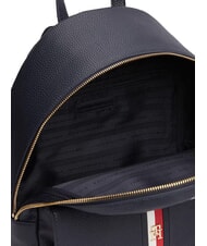 TOMMY HILFIGER TH CORP Zaino con tasca frontale space blue - Borse Donna - 3