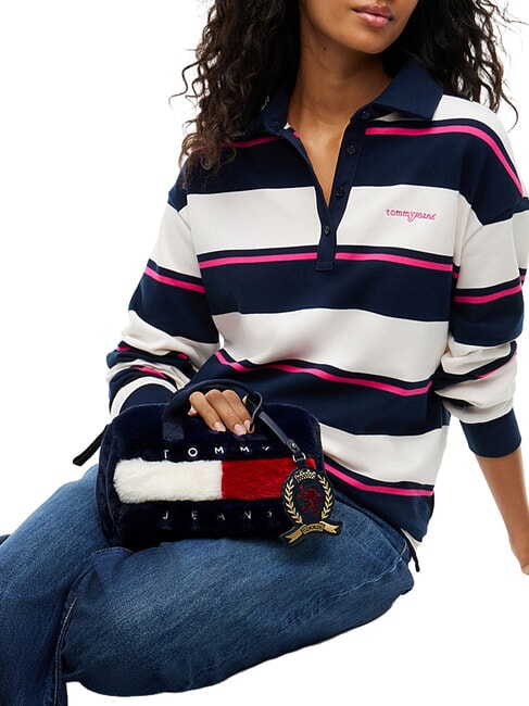 TJW ARCHIVE Borsa mini in pelliccia corporate fur - Borse Donna