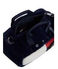 TOMMY HILFIGER TJW ARCHIVE Borsa mini in pelliccia corporate fur - Borse Donna - 4