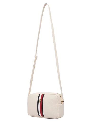 TH CORP Mini camera bag a tracolla soft cream - Borse Donna