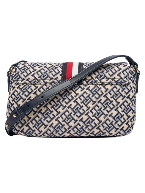 TH JACQUARD Borsa a tracolla space blue - Borse Donna