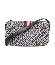 TOMMY HILFIGER TH JACQUARD Borsa a tracolla space blue - Borse Donna - 3