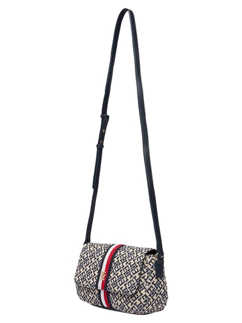 TH JACQUARD Borsa a tracolla space blue - Borse Donna