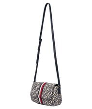 TOMMY HILFIGER TH JACQUARD Borsa a tracolla space blue - Borse Donna - 4