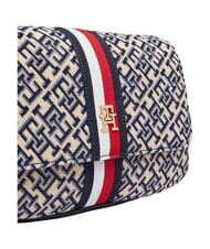 TOMMY HILFIGER TH JACQUARD Borsa a tracolla space blue - Borse Donna - 5
