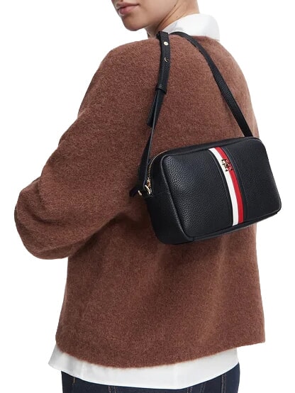 TH CORP Mini camera bag a tracolla space blue - Borse Donna