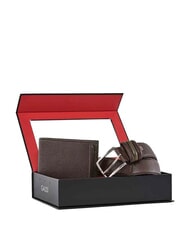 GAUD&Igrave; KIT Box portafoglio e cuntura darkbrown - Portafogli Uomo - 2