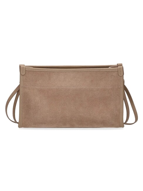 DIVA SCAMOSCIATO Pochette a tracolla mocaccino - Borse Donna