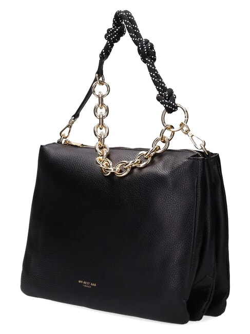 REFLEX DOLLARO Borsa in pelle, con tracolla nero - Borse Donna