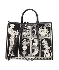 MY BEST BAG ATENA AGORA Borsa a tripla portabilit&agrave; black/white - Borse Donna - 3