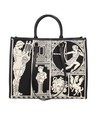 MY BEST BAG ATENA AGORA Borsa a tripla portabilit&agrave; black/white - Borse Donna - 4