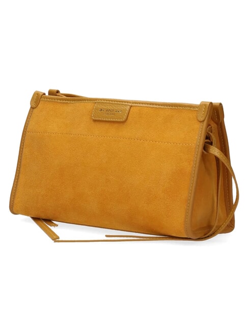 DIVA SCAMOSCIATO Pochette a tracolla curcuma - Borse Donna