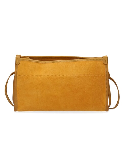 DIVA SCAMOSCIATO Pochette a tracolla curcuma - Borse Donna