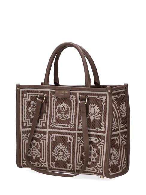 ATENA LHASA S Borsa a tripla portabilit&agrave; natural barocco - Borse Donna