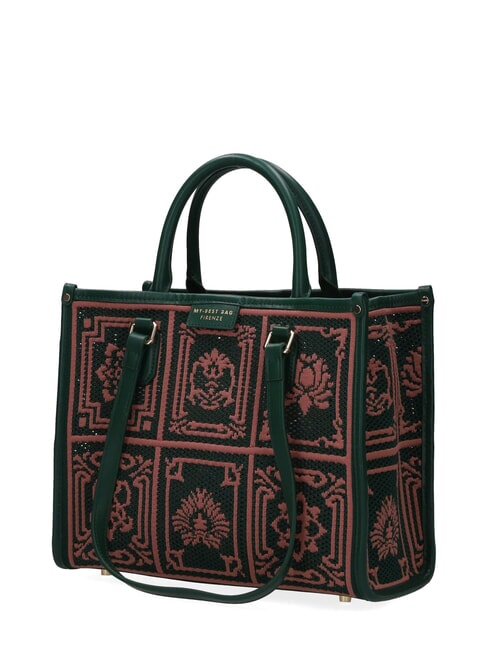ATENA LHASA S Borsa a tripla portabilit&agrave; green opera - Borse Donna