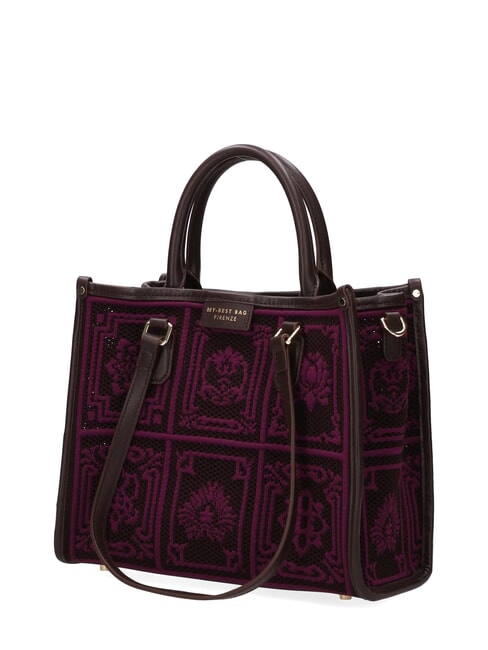 ATENA LHASA S Borsa a tripla portabilit&agrave; brown incenso - Borse Donna