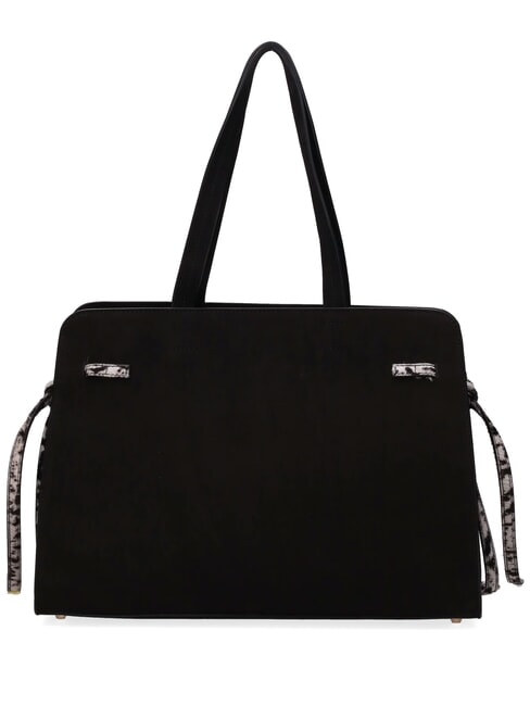 DEMETRA NABUK Borsa a spalla, con tracolla nero - Borse Donna