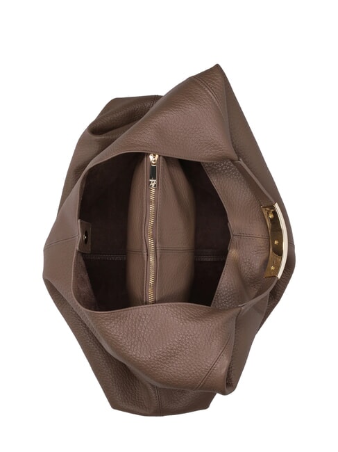 ELLISSE MACRO DOLLARO Maxi Bag a spalla taupe - Borse Donna