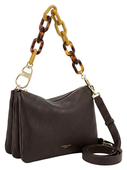 REFLEX MACRO DOLLARO Mini Bag a spalla, con tracolla dark brown - Borse Donna