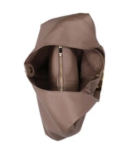 MY BEST BAG ELLISSE MACRO DOLLARO Borsa a spalla, in pelle taupe - Borse Donna - 5