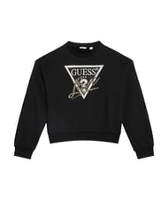GUESS KIDS ACTIVE Felpa in puro cotone jetbla - Felpe - 3