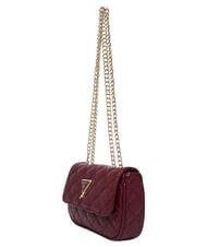 GUESS GIRLS Borsa mini trapuntata a tracolla beet juice red - Borse Donna - 4