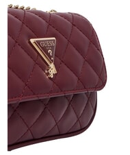GUESS GIRLS Borsa mini trapuntata a tracolla beet juice red - Borse Donna - 5