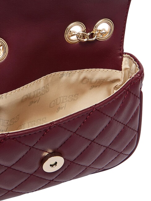 GIRLS Borsa mini trapuntata a tracolla beet juice red - Borse Donna