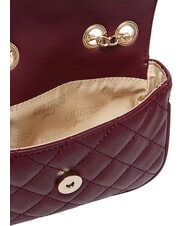GUESS GIRLS Borsa mini trapuntata a tracolla beet juice red - Borse Donna - 6