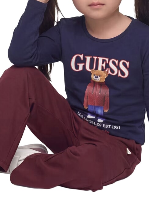 KIDS T-shirt a manica lunga blackened blue - T-shirt