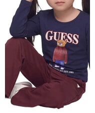 GUESS KIDS T-shirt a manica lunga blackened blue - T-shirt - 3