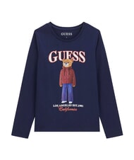 GUESS KIDS T-shirt a manica lunga blackened blue - T-shirt - 5