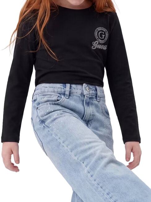 KIDS T-shirt a manica lunga jetbla - T-shirt
