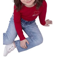 GUESS KIDS T-shirt a manica lunga beet juice red - T-shirt - 3