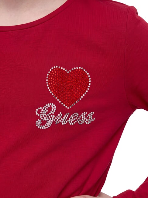 KIDS T-shirt a manica lunga beet juice red - T-shirt