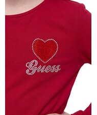 GUESS KIDS T-shirt a manica lunga beet juice red - T-shirt - 4