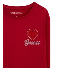 GUESS KIDS T-shirt a manica lunga beet juice red - T-shirt - 5