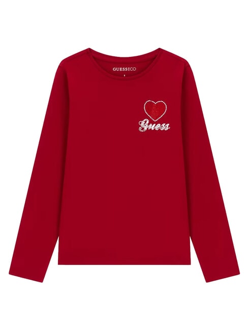 KIDS T-shirt a manica lunga beet juice red - T-shirt